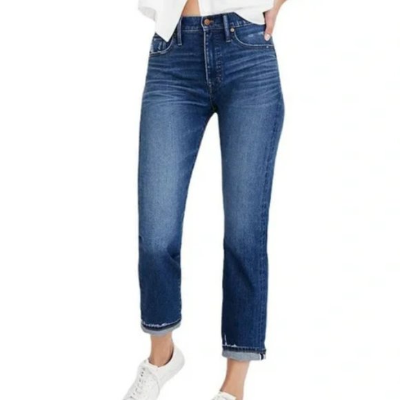 Madewell Denim - MADEWELL Classic Straight Jean Selvedge Edition AA614   Size 24